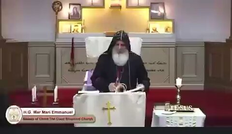 Warning Graphic - Assyrian priest stabbed on camera during mass in Sydney, Australia