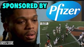 SPONSORED by Pfizer | Collapsed Athlete, Damar Hamlin won’t say if his Doctor is Sponsored by Pfizer
