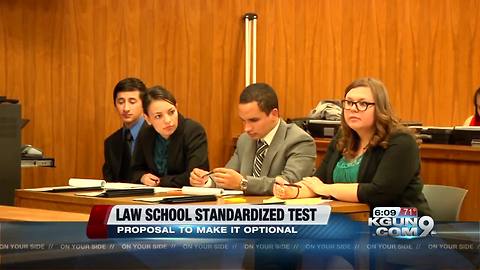 Proposal to eliminate standardized test requirement for law schools moves forward