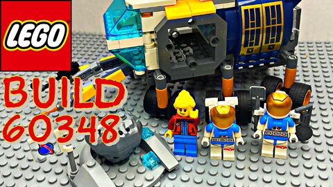 LEGO City Lunar Roving Vehicle 60348 build #lego