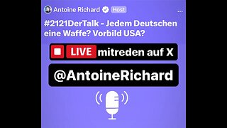 #2121DerTalk - Jedem Deutschen eine Waffe? Vorbild USA?