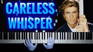 Careless Whisper - George Michael | EASY Piano - Hands Tutorial