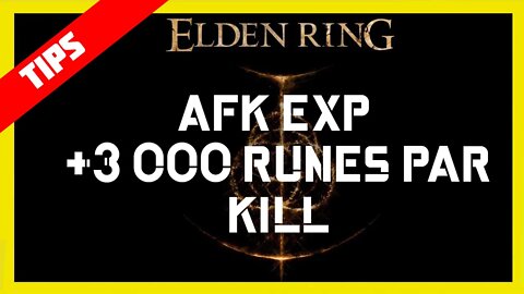 AFK EXP/Runes #EldenRing +3K Exp par kill #Shorts