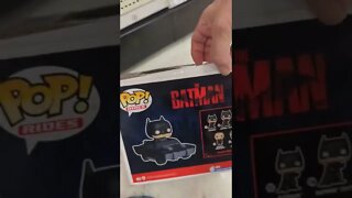 The Batman Funko Pop - Giant Batman, Selena Kyle /Motorcycle, Batman /Batmobile. - New Toy Sighting