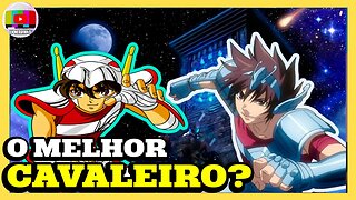 QUEM É O CAVALEIRO DE PEGASUS MAIS PODEROSO, SEYA OU TENMA?