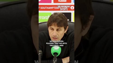 'I see selfish players! I see players that don't want to help! Don't put the heart!' | Antonio Conte