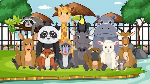 Daddy, Take Us to the Zoo Tomorrow" |Rhymes for kids #childern123