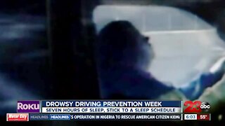 Drowsy Driving Prevention Week promotes the importance of a healthy sleep schedule