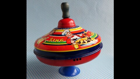 UFOs and Spindle Top Toys