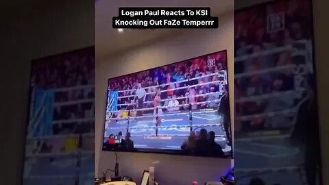 Jake & Logan Paul Reacts To KSI KO Faze Temper