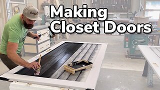 Easy Closet Doors || You Can Make These