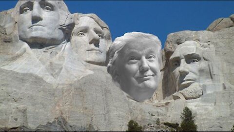 Donald Trump - Mount Rushmore - (2020-2024) - Bubbelrock - HD