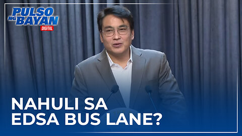 Umano'y pagkakahuli kay Sen. Revilla sa EDSA bus lane, iimbestigahan ng MMDA