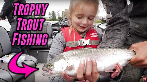 4 Year Old Catches TROPHY TROUT On UNEXPECTED Lures! | Addicted Life Ep. #44