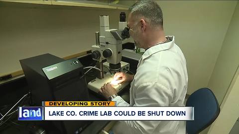 Forensic scientists push for levy to keep busy Lake County Crime Lab open