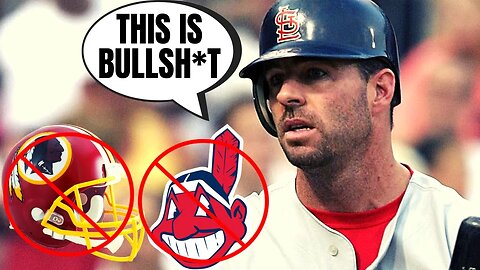 Jim Edmonds Gets ATTACKED After Saying "Cool" Names Like Indians And Redskins Shouldn't Be Changed!