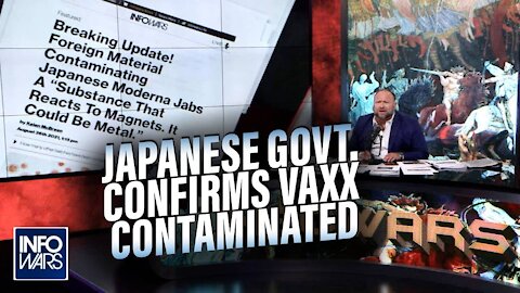 GLOBAL BOMBSHELL: Japanese Govt. Confirms COVID Vaccines Contaminated with Metal