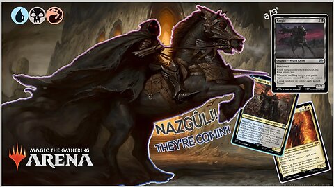 Card Gamer unleashes the wrath of the Nazgûl in #mtgarena Historic