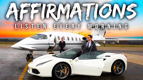 "I AM" Affirmations For Success, Wealth & Positivity (Listen Every Morning!)