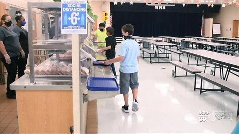 Polk County school cafeterias will look different to prevent COVID-19