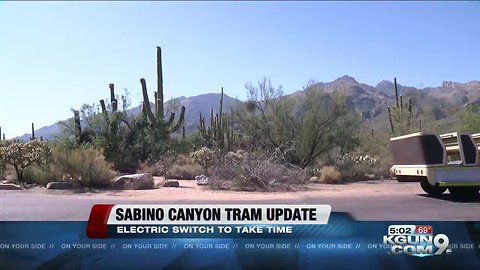 Work continues on transitioning shuttle service for Sabino Canyon Recreation Area
