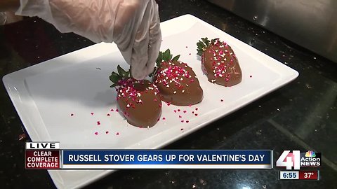Russell Stover preps for busy Valentine's Day