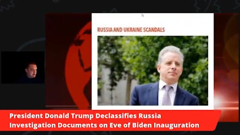 President Donald Trump Declassifies Russia Investigation Documents on Eve of Biden Inauguration