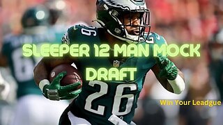 Sleeper Mock Draft | 12 Man League | Fantasy Football Guru