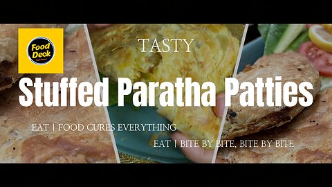 Stuffed Paratha Patties - - Store For 3 Months - New Snack For Iftar - Food Deck