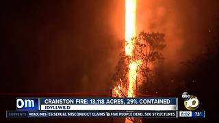 Cranston Fire: 13,118 acres, 29% contained