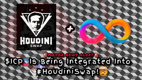 $ICP Is Being Integrated Into #HoudiniSwap!🤯♾🪄