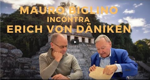 Mauro Bigino incontra Erich von Däniken