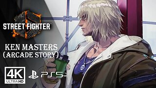STREET FIGHTER 6 - KEN MASTERS [ARCADE STORY] PS5 ✔️4K 🎵ᵁᴴᴰ 60ᶠᵖˢ
