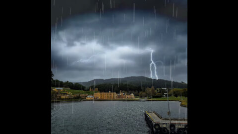 Deep Sleep Instantly in 5 Minutes & Relax with Rain Sounds and Thunder, Rain sound for sleeping..