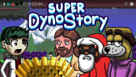 Super DynoStory - Where's My Gold? (Metroidvania Action Platformer)