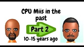 What Wii Sports Resort CPU Miis would look like 10-15 years ago (PART 2)