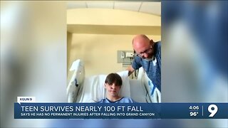 13-year-old boy escapes permanent injury after Grand Canyon fall