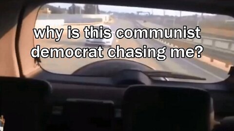 communist democrat chasing me