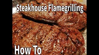 Firegrilled Steaks, just like a Texas steak house