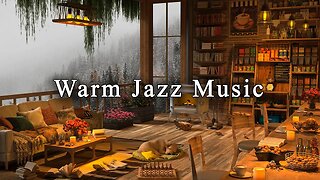 Cozy Coffee Shop Ambience & Sweet Jazz Music for Unwind, Work ☕ Relaxing Jazz Instrumental Music