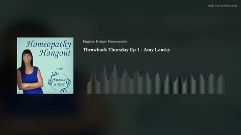 Throwback Thursday Ep 1 - Amy Lansky