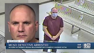 MCSO detective arrested, acccused of sexual relationship with domestic violence victim