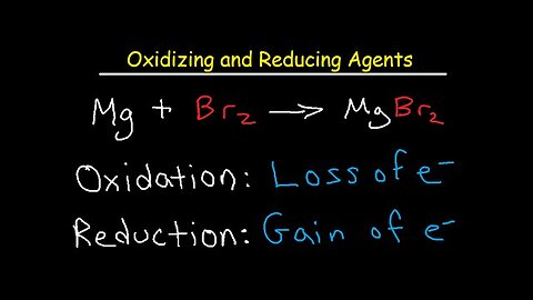 Oxidizing Agents and Reducing Agents