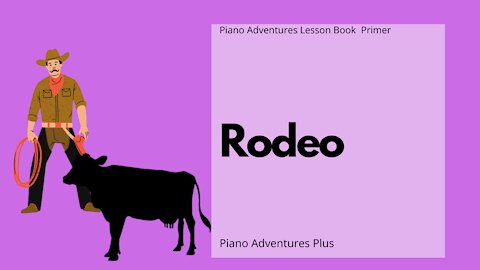 Piano Adventures Lesson Book Primer - Rodeo