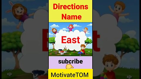 Directions | Four Directions Poem for Kids | Nursery Rhymes | Short Poem | English Poem | Rhymes