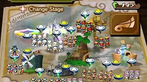 Klonoa (Wii) Level Select Menu
