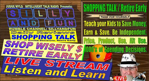 Live Stream Humorous Smart Shopping Advice for Thursday 04 18 2024 Best Item vs Price Daily Talk