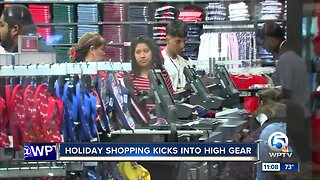 Holiday shopping kicks into high gear