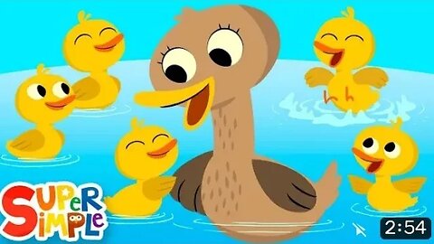 Five Little Ducks went Swimming One Day