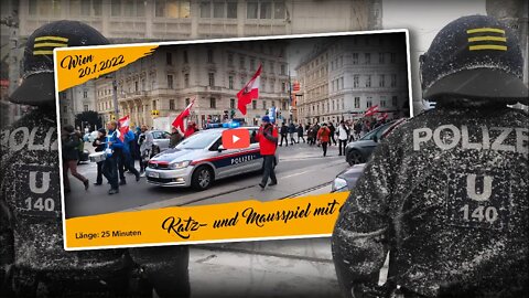 Proteste gegen !mpfpfl!cht: Friedliches Katz- und Mausspiel vor Abstimmung im Nationalrat